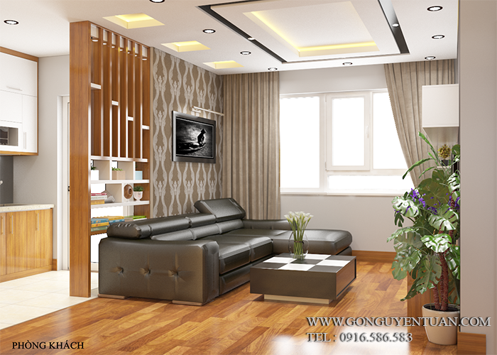 Thi công, sửa chữa nội thất gia đình nhà anh Quân – Hà Nội